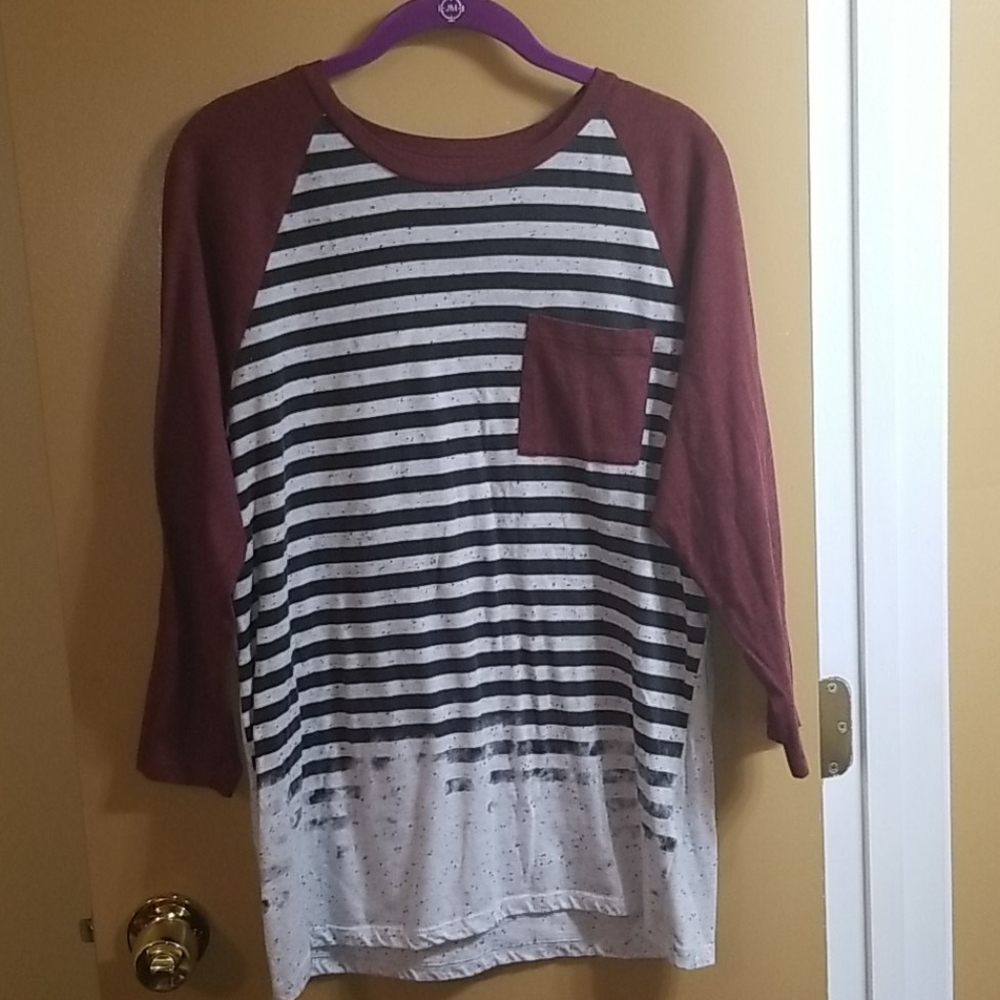 3/4 sleeve tee